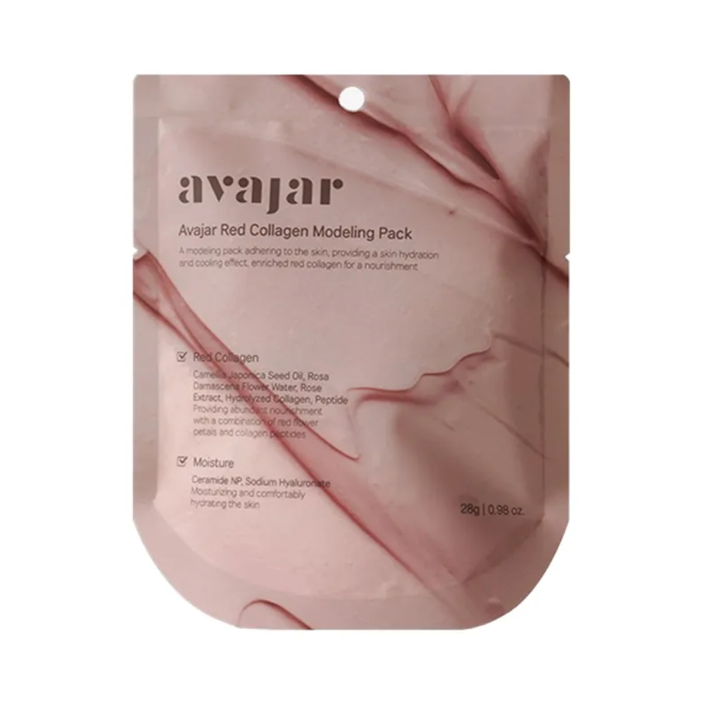 AVAJAR Red Collagen Modeling Pack 1ea 0.98 oz.(28g)