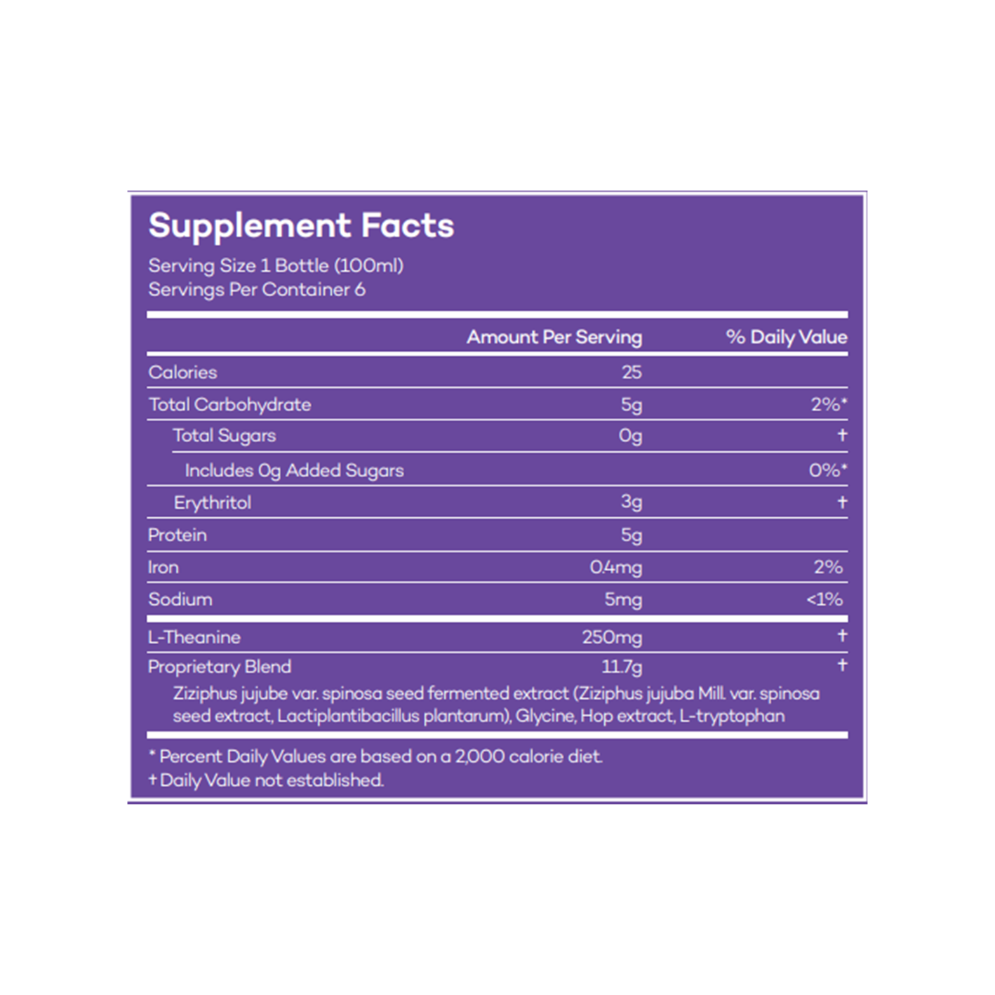 COZA Sleep Drink 3.38 fl. oz. X 6 - Image 2 of 2