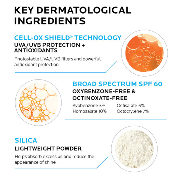 La Roche Posay Anthelios Ultra Light Fluid Sunscreen SPF 60 1.7 fl. oz.(50ml) - Image 4 of 6