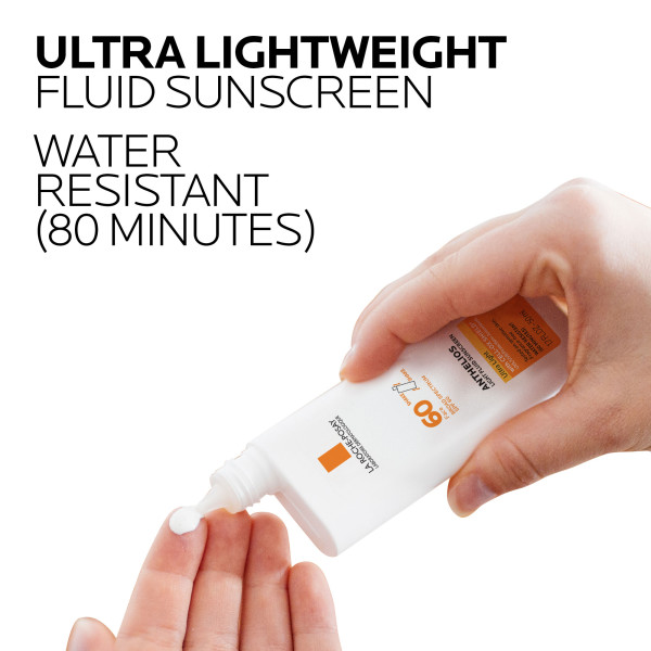 La Roche Posay Anthelios Ultra Light Fluid Sunscreen SPF 60 1.7 fl. oz.(50ml) - Image 2 of 6