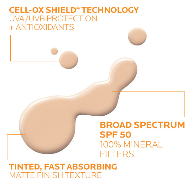 La Roche Posay Anthlios Mineral Tinted Sunscreen SPF 50 1.7 fl. oz. (50g) - Image 3 of 7