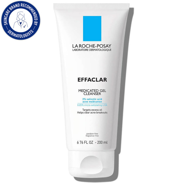 La Roche Posay Effaclar Medicated Gel Cleanser with Salicylic Acid 6.76 fl. oz.(200ml)