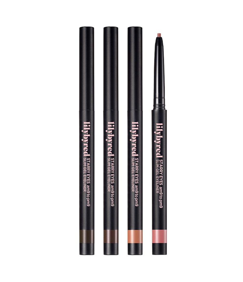 [5colors] lilybyred Starry Eyes Am9 To Pm9 Slim Gel Eyeliner 0.004 oz.(0.14g)