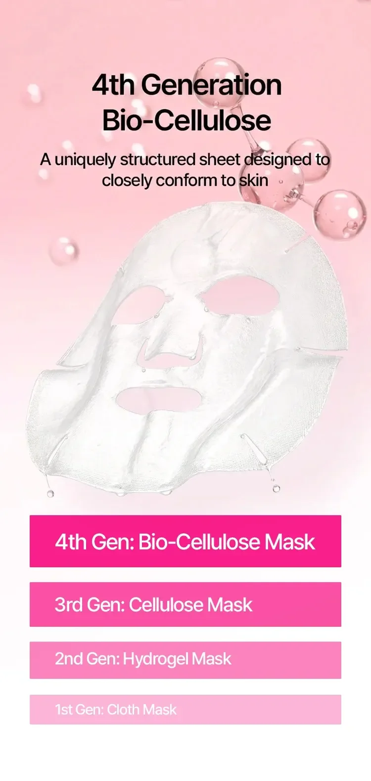 briskin Real Fit Secondskin Mask [Radiance] 0.98 oz.(28g) detail 8