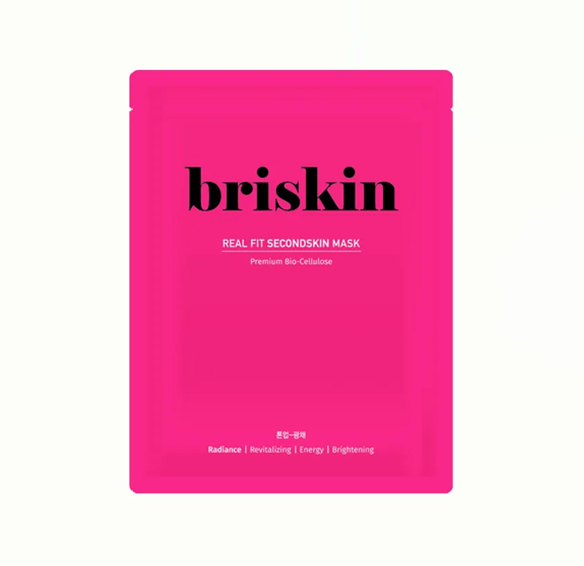 briskin Real Fit Secondskin Mask [Radiance] 0.98 oz.(28g)