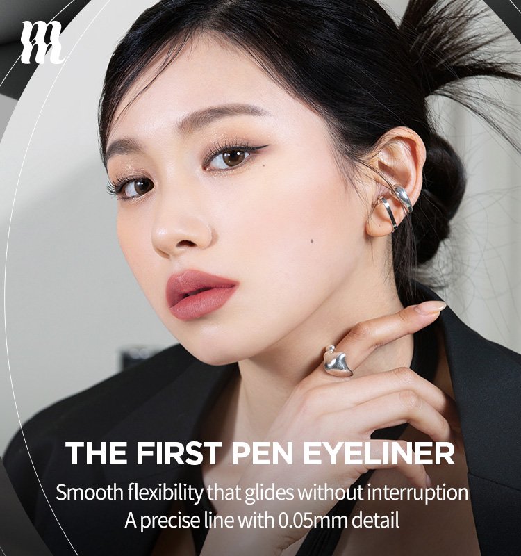 [3colors] MERZY The First Pen Eyeliner 0.01 oz.(0.5g) detail 1