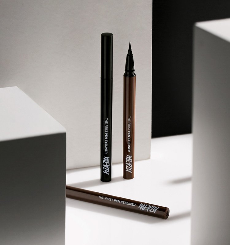 [3colors] MERZY The First Pen Eyeliner 0.01 oz.(0.5g) detail 4
