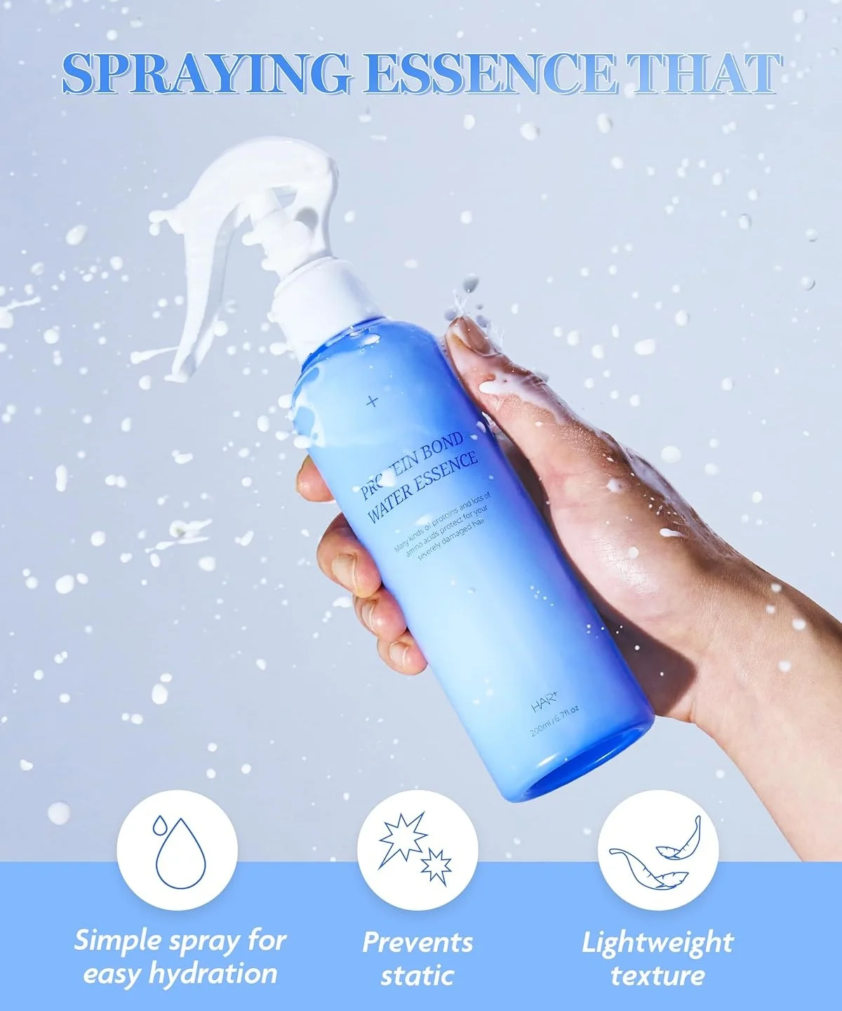 Hairplus Protein Bond Water Essence 200 ml 6.8 fl. oz.(200ml) detail 2
