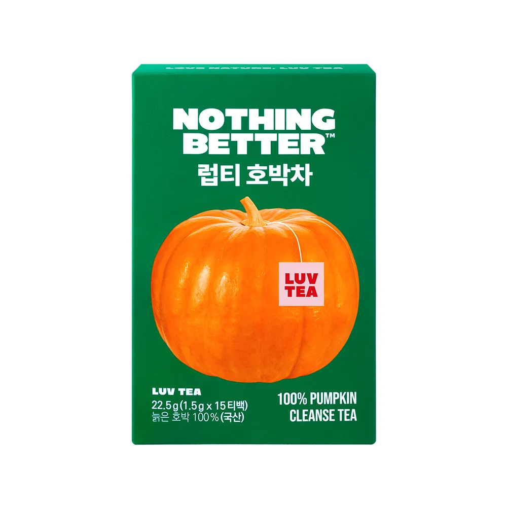 NOTHING BETTER Luv Tea Pumpkin Tea 0.79 oz.(22.5g) x 15ea