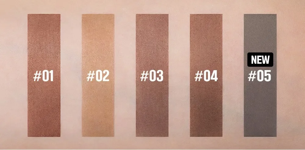 [3colors] COSNORI easy Draw Auto Eyebrow 0.01 oz.(0.3g) detail 4