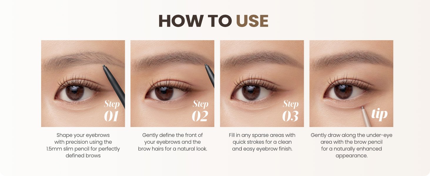 [7colors] PERIPERA Speedy Skinny Brow 0.001 oz.(0.05g) detail 4