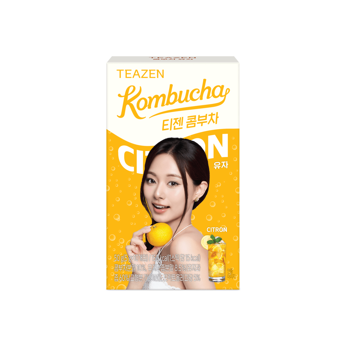 Teazen Kombucha Citron 0.18 oz.(5g) x 10ea detail 1