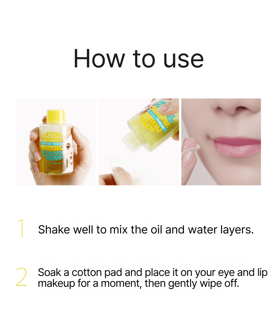 Ariul Stress Relieving Micellar Lip And Eye Remover 10.14 fl. oz.(300ml) detail 8