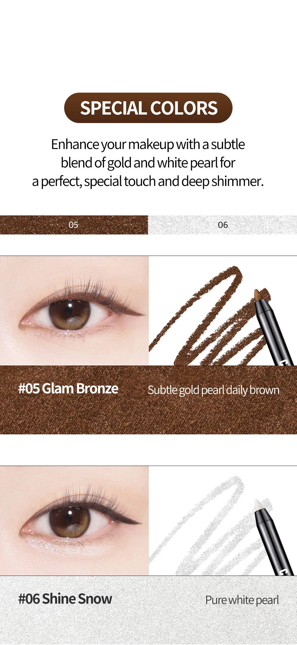 [3colors] COSNORI Superproof Fitting Gel Eyeliner 0.004 oz.(0.13g) detail 11