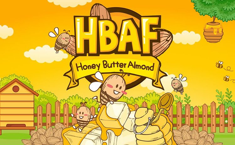 HBAF Honey Butter Almond 4.23 oz.(120g) detail 1