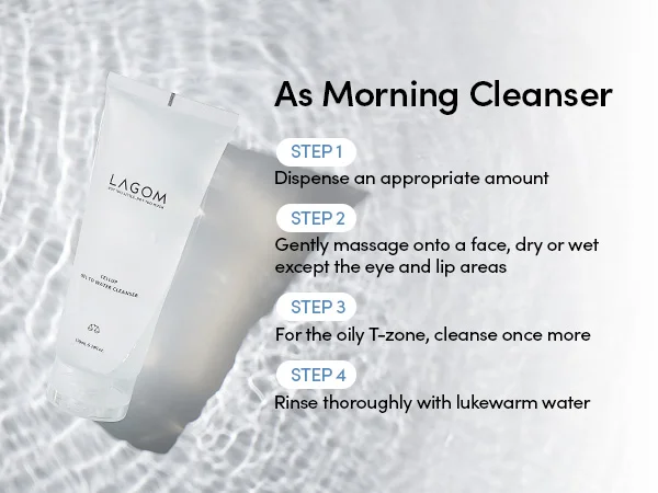 LAGOM Cellup Gel To Water Cleanser 5.57 fl. oz.(170ml) detail 6