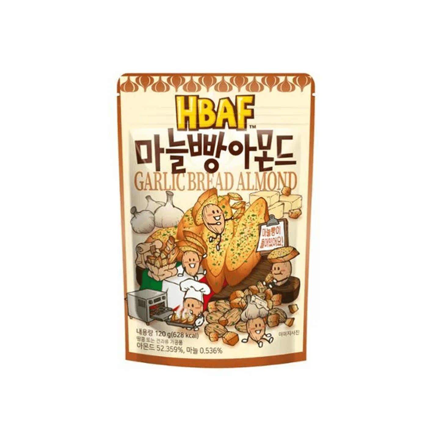 HBAF Garlic Bread Almond 4.23 oz.(120g) detail 1