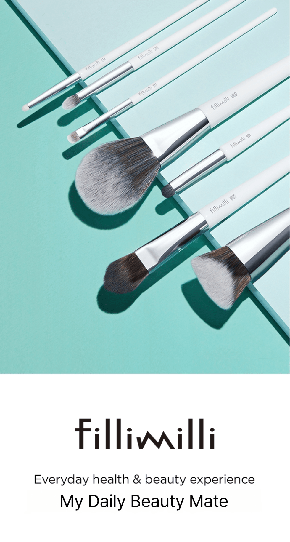 Fillimilli Point Eyeshadow Brush Defining 511 (1ea) detail 1