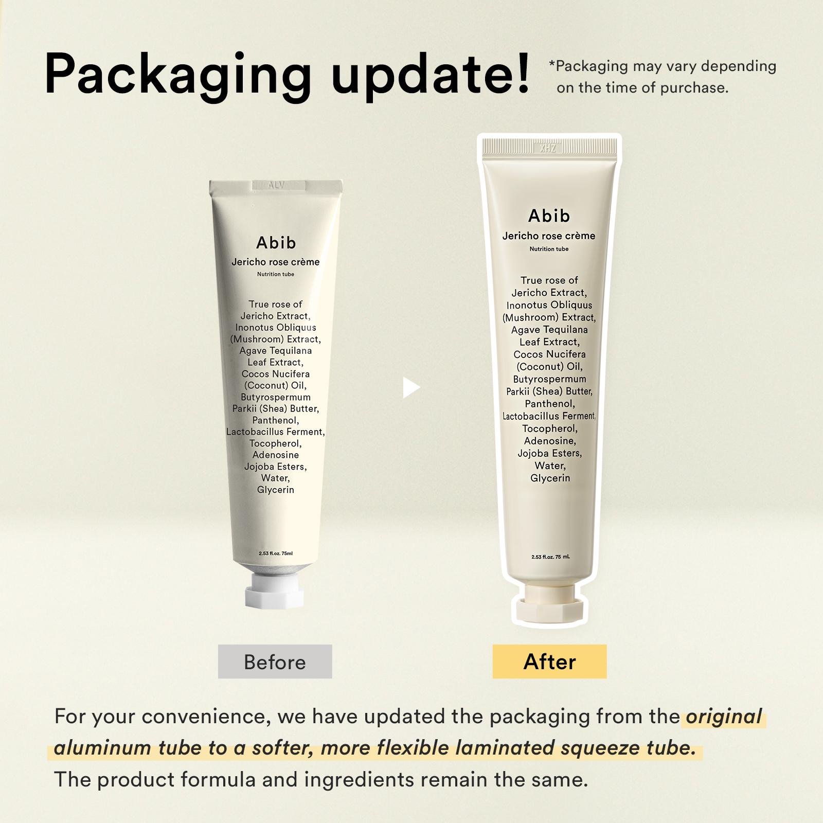 Abib Jericho Rose Crème Nutrition Tube 2.53 fl. oz.(75ml) detail 4
