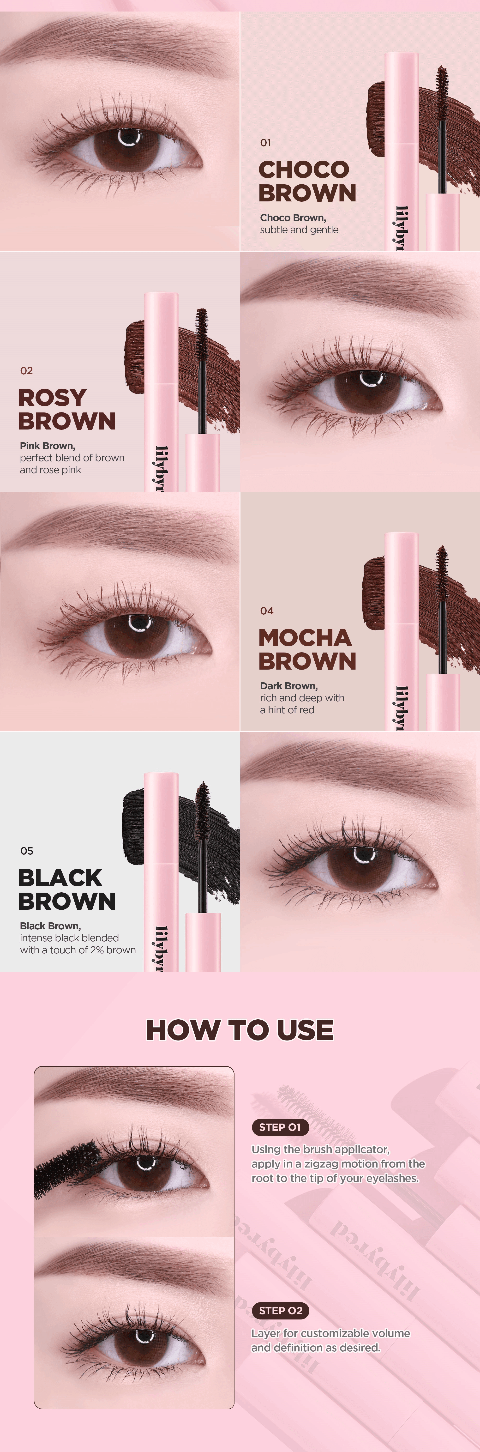 [4colors] lilybyred Am9 To Pm9 Survival Colorcara 0.21 oz.(6g) detail 3