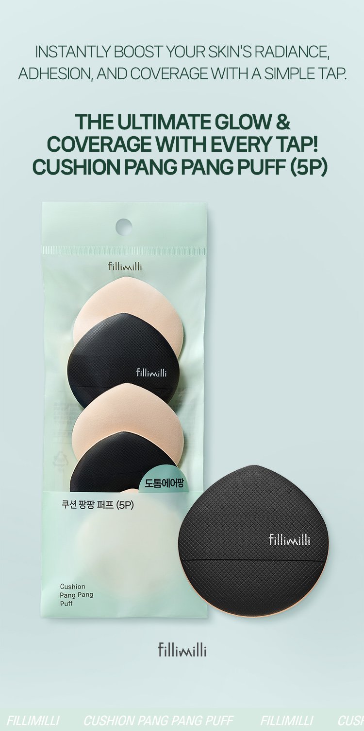 Fillimilli Cushion Pang Pang Puff (5ea) detail 1