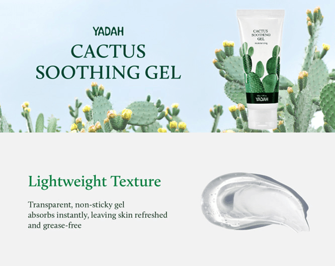 YADAH Cactus Soothing Gel 16.9 fl. oz.(500ml) detail 1