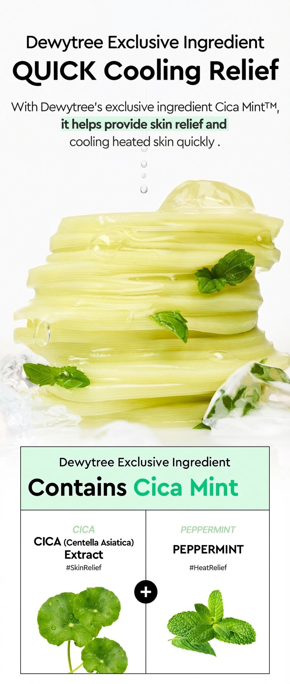 DEWYTREE Ac Ctrl Deep Green Calming Pad 6.35 oz.(180g) x 60sheets detail 2