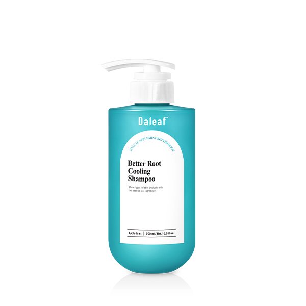 DALEAF Apple Mint Better Root Cooling Shampoo 16.91 oz.(500ml) detail 1