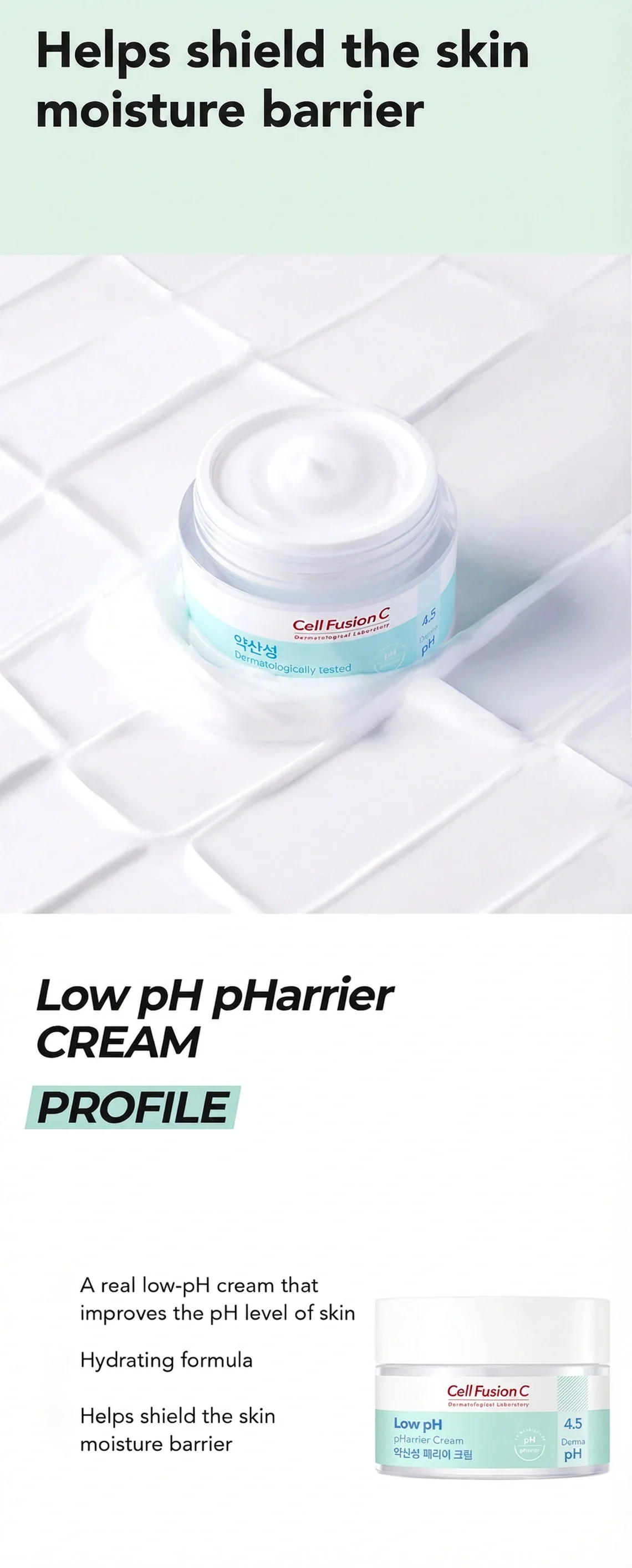 Cell Fusion C Low pH pHarrier Cream 1.85 fl. oz.(55ml) detail 1