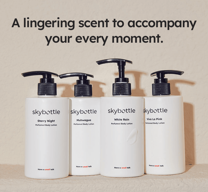 [4scents] SKYBOTTLE Perfumed Body Lotion 10.1 fl. oz.(300ml) detail 1