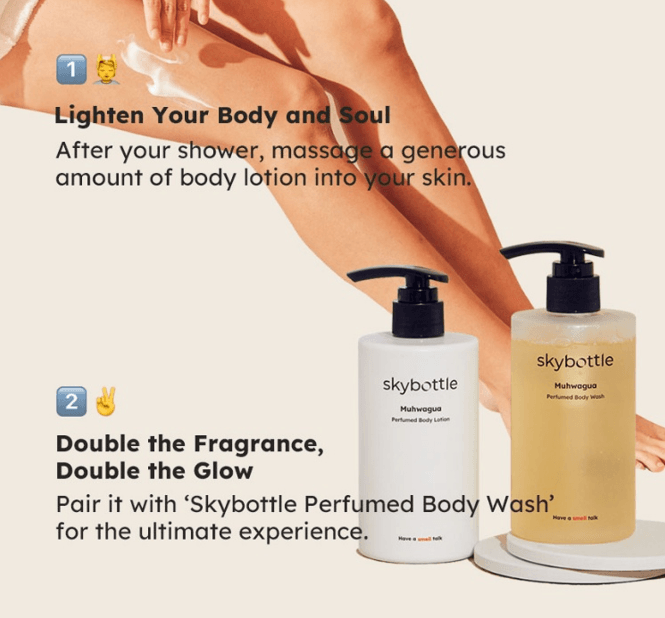 [4scents] SKYBOTTLE Perfumed Body Lotion 10.1 fl. oz.(300ml) detail 10