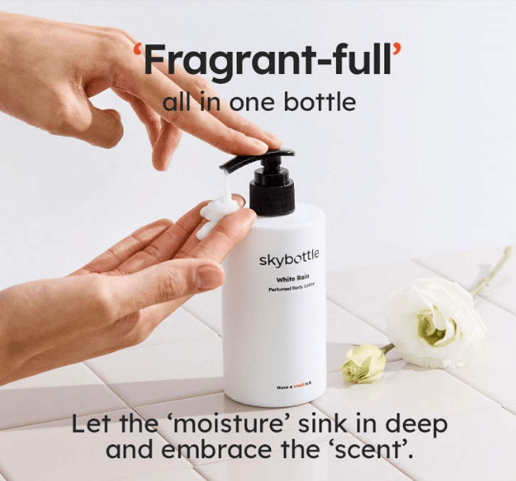 [4scents] SKYBOTTLE Perfumed Body Lotion 10.1 fl. oz.(300ml) detail 2
