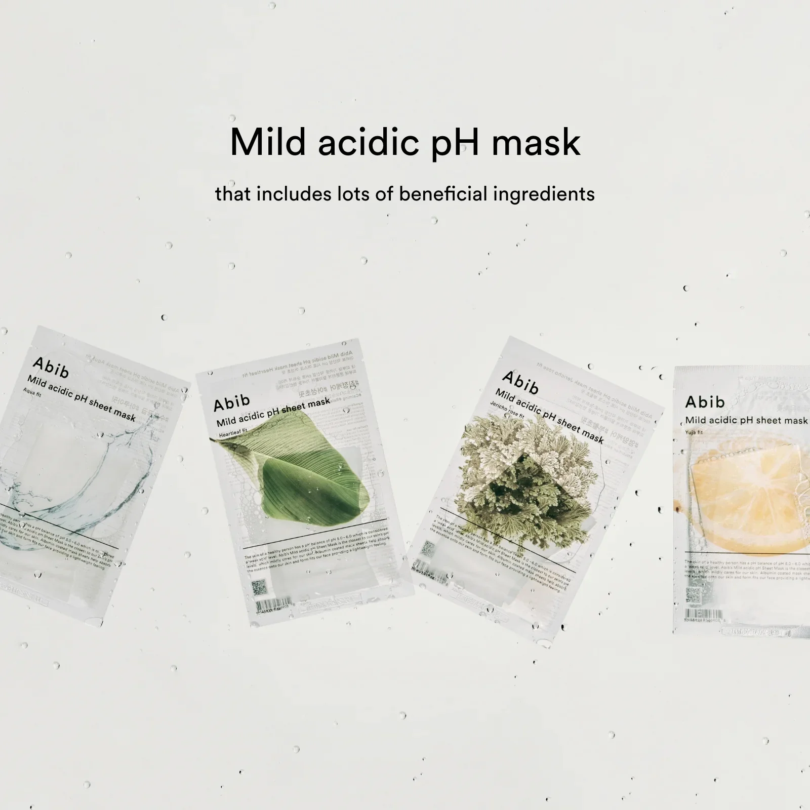 Abib Mild Acidic Ph Sheet Mask Jericho Rose Fit 1.01 fl. oz.(30ml) detail 4