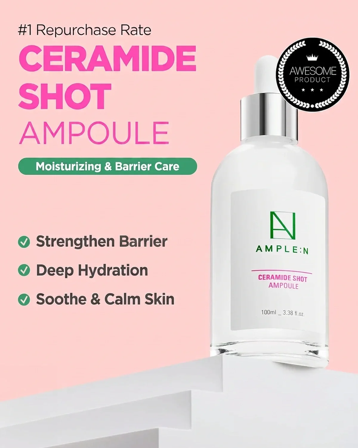 AMPLE:N Ceramide Shot Ampoule 1.01 fl. oz.(30ml) detail 1