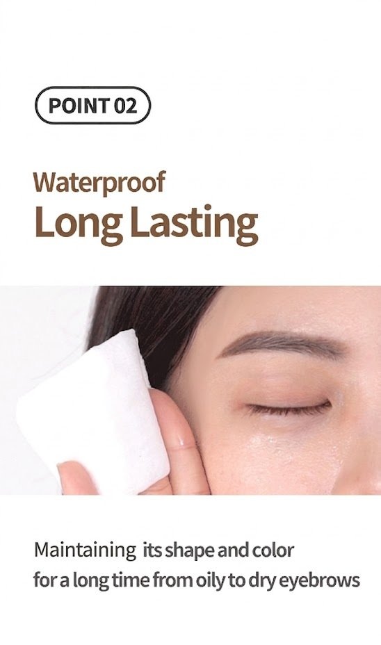 [3colors] COSNORI Slim Eyebrow 0.005 oz.(0.13g) detail 4