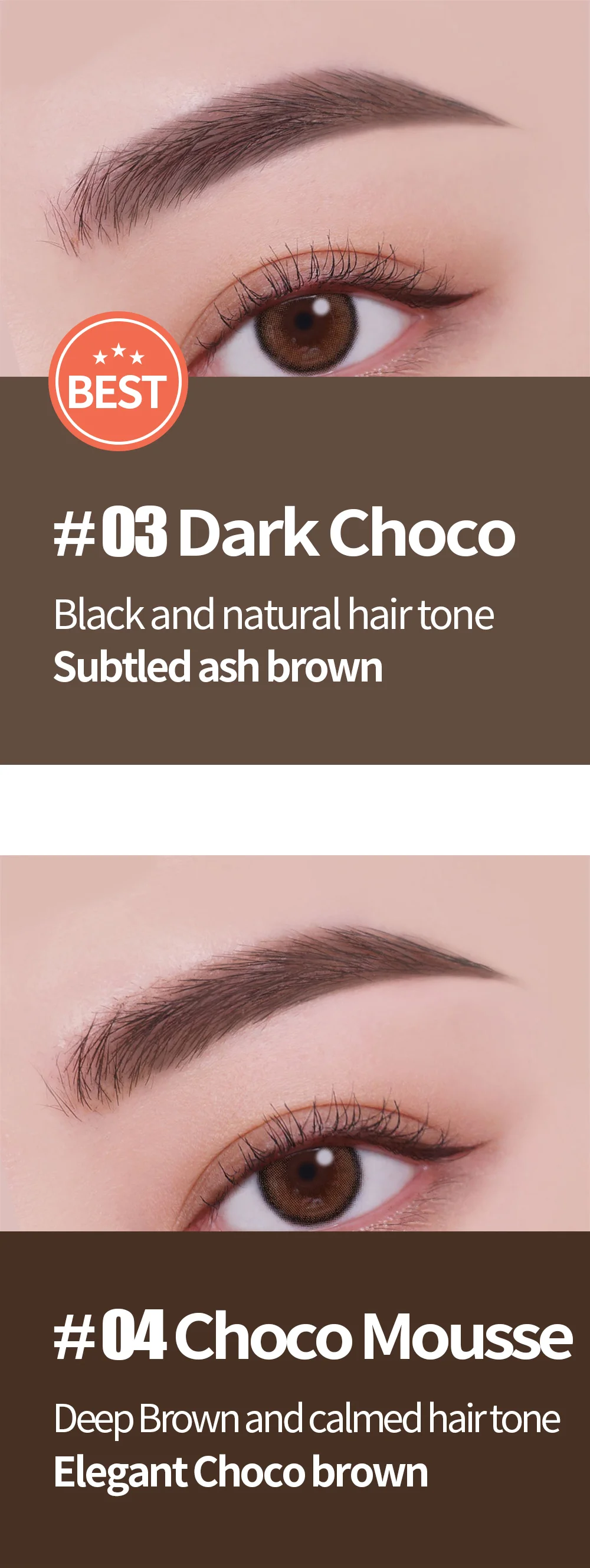 [3colors] COSNORI Slim Eyebrow 0.005 oz.(0.13g) detail 7