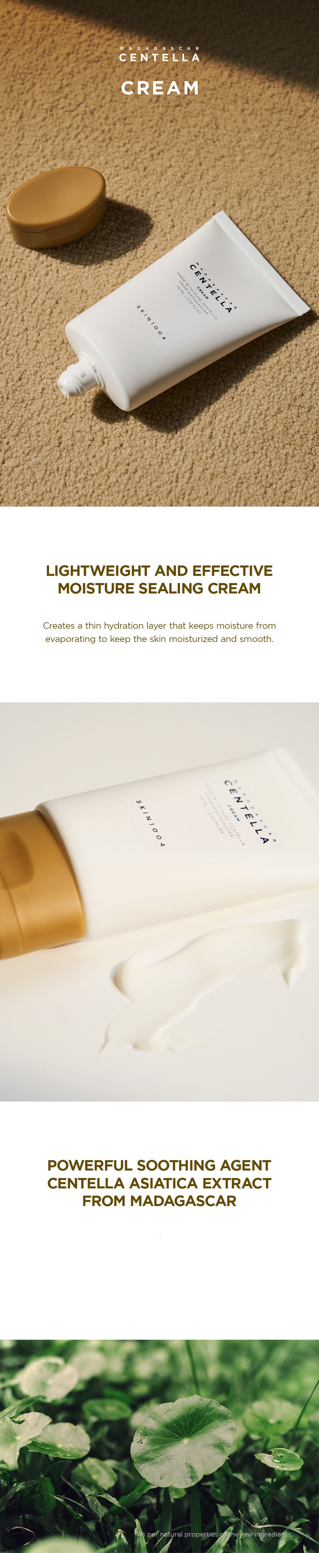 SKIN1004 Madagascar Centella Cream 2.53 fl. oz.(75ml) detail 1
