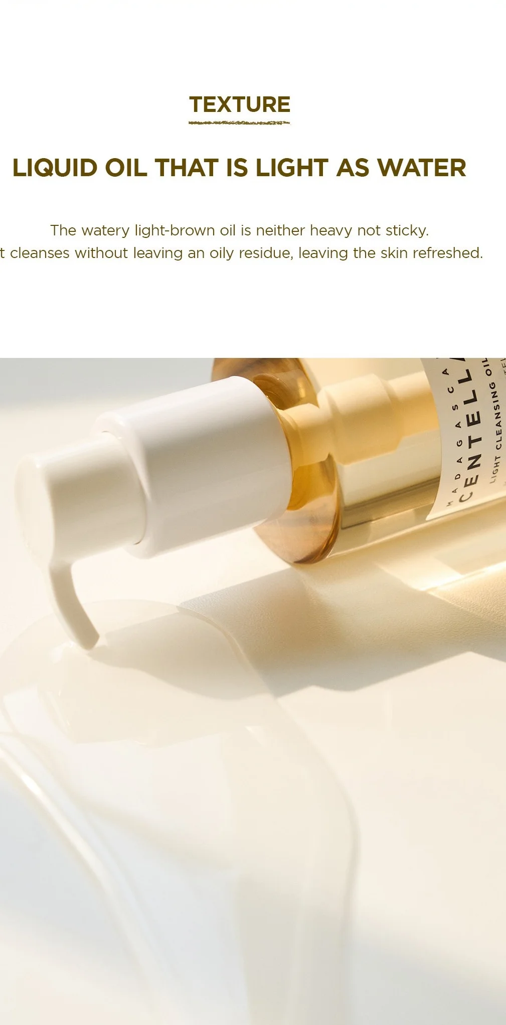 SKIN1004 Madagascar Centella Light Cleansing Oil 6.76 fl. oz.(200ml) detail 5