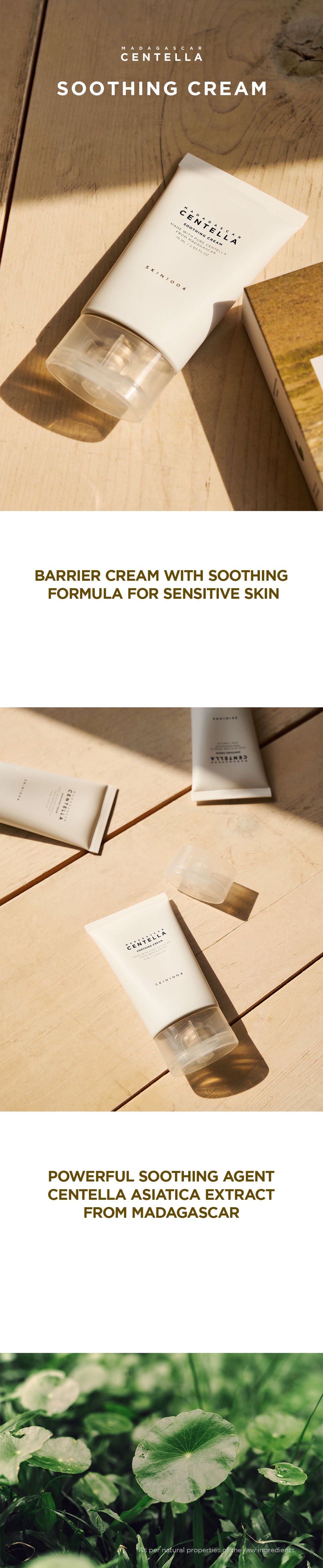 SKIN1004 Madagascar Centella Soothing Cream 2.53 fl. oz.(75ml) detail 1
