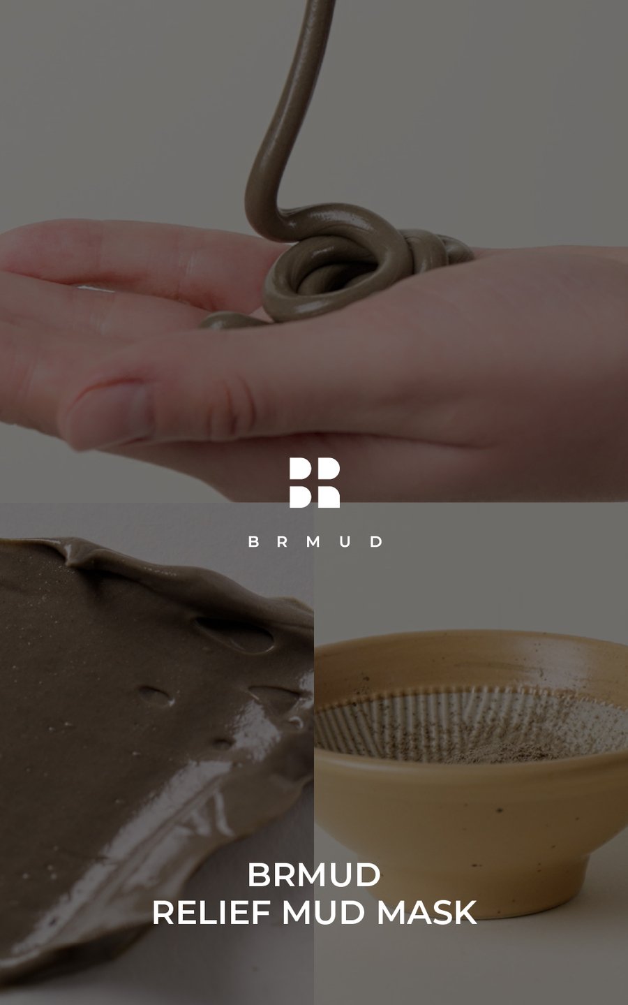 BRMUD Relief Mud Mask 3.71 fl. oz.(110ml) detail 2