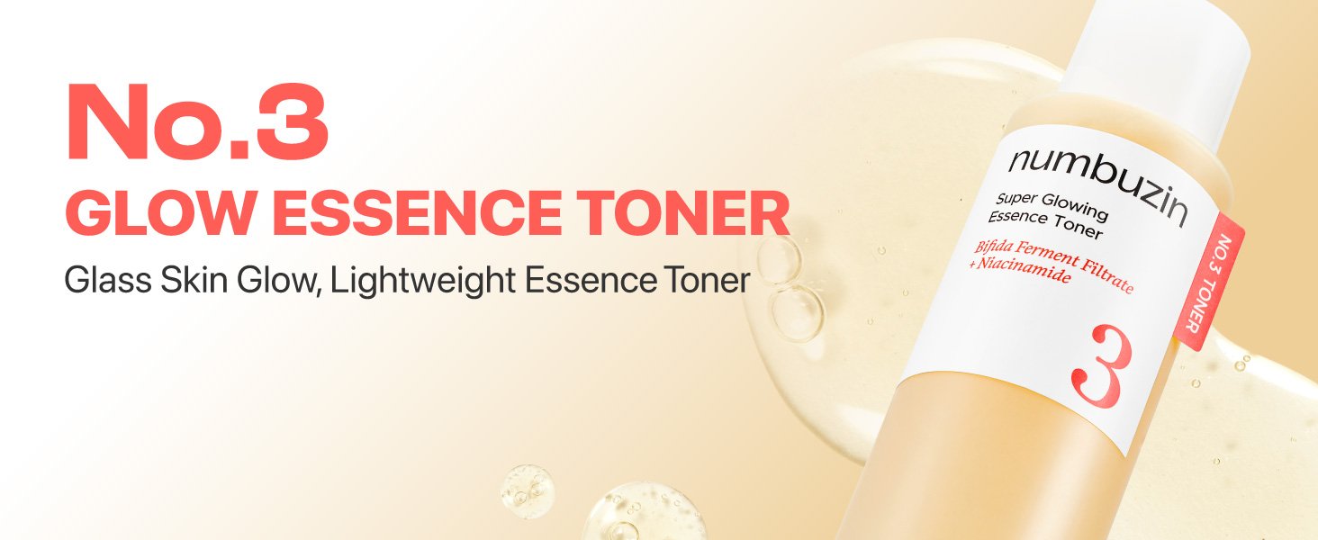 numbuzin No.3 Super Glowing Essence Toner 6.76 fl. oz.(200ml) detail 1