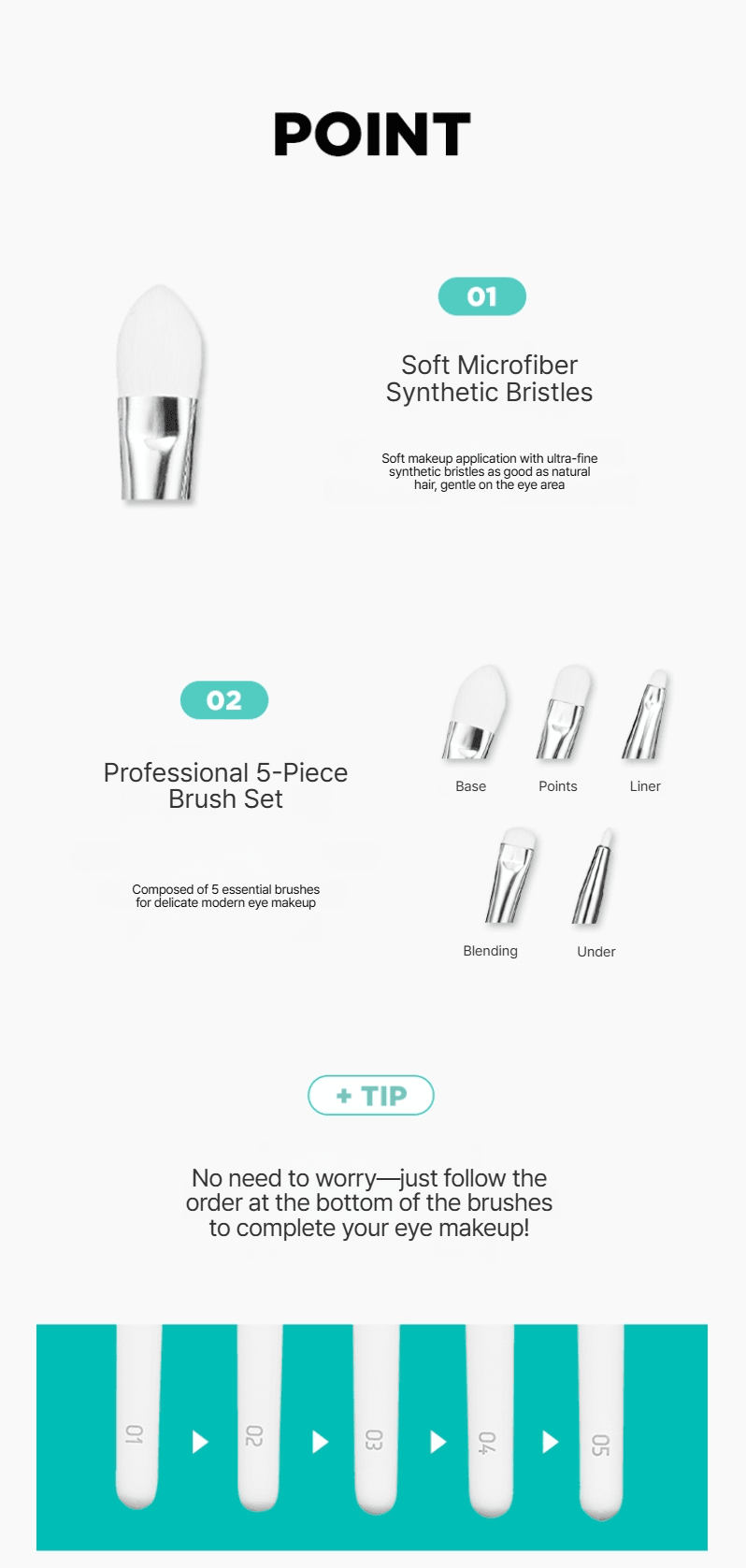 Fillimilli Eye Brush Pro Collection detail 3