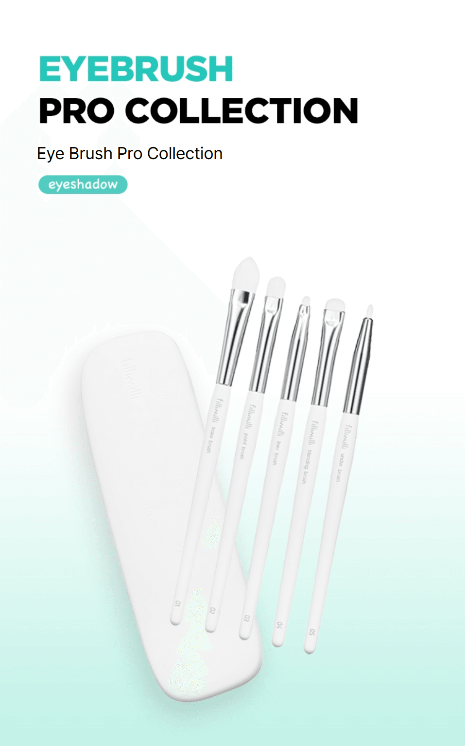 Fillimilli Eye Brush Pro Collection detail 2