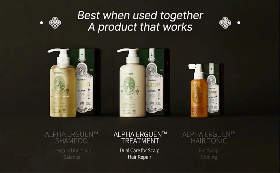 rooton Alpha Erguen Treatment 17 fl. oz.(500ml) detail 4