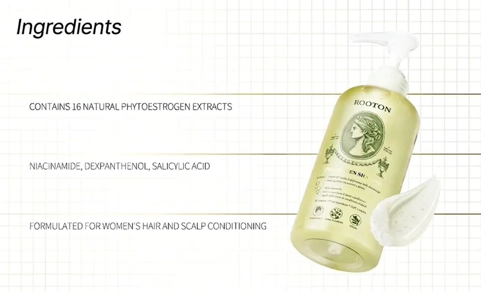 rooton Alpha Erguen Shampoo 17 fl. oz.(500ml) detail 3