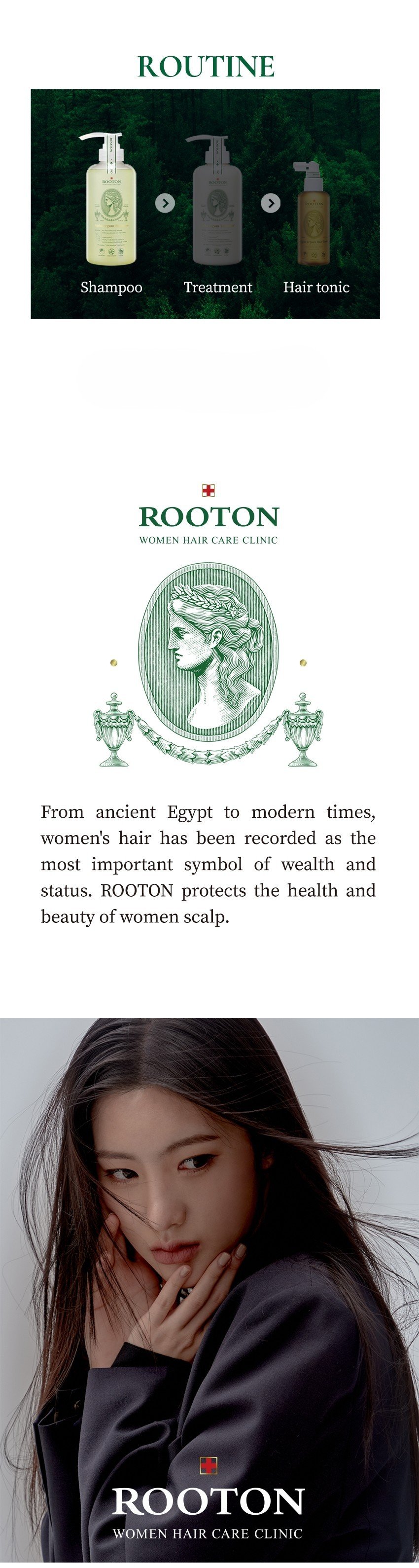 rooton Alpha Erguen Shampoo 17 fl. oz.(500ml) detail 3