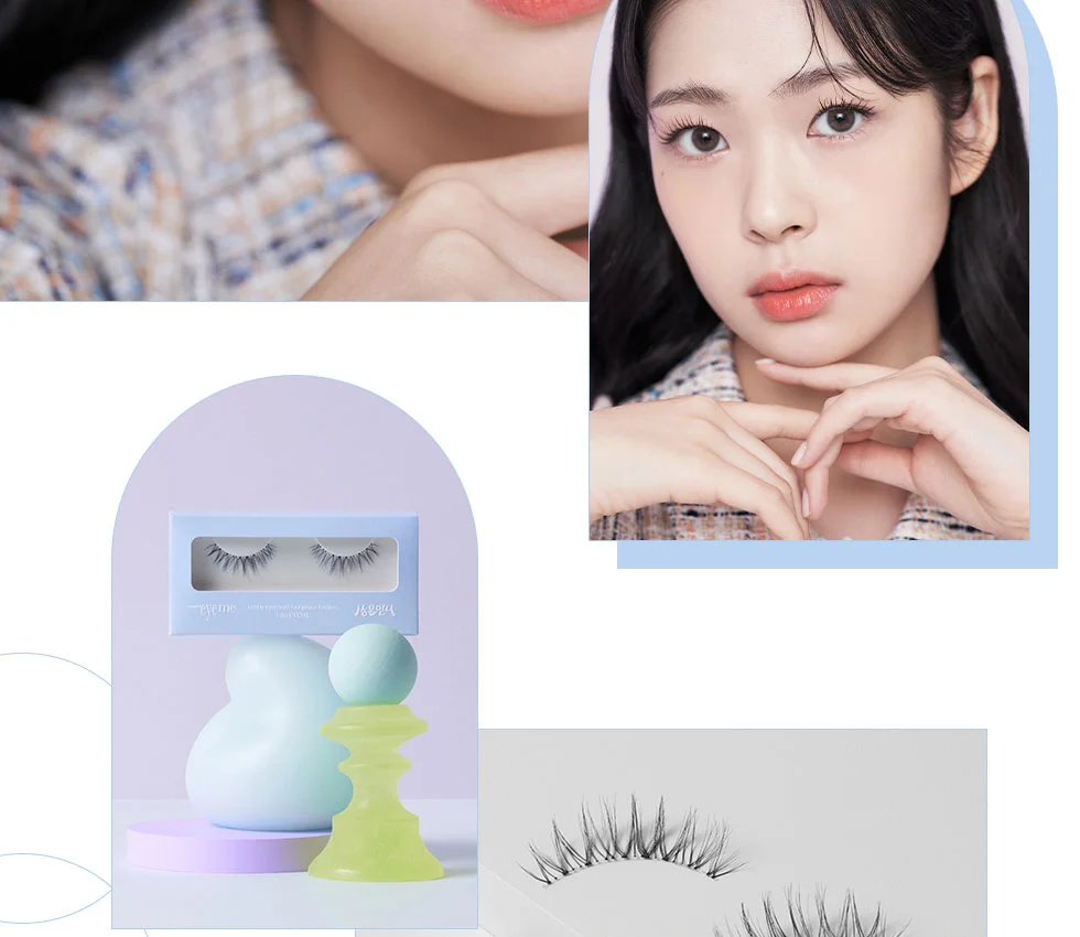 [2types] Piccasso Eyeme x Makeup Artist Collaboration Eye Lash detail 9