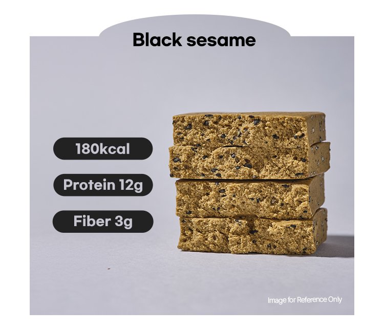 proteinmill Haru Protein Bar Black Sesame 1.5 oz.(45g) detail 2