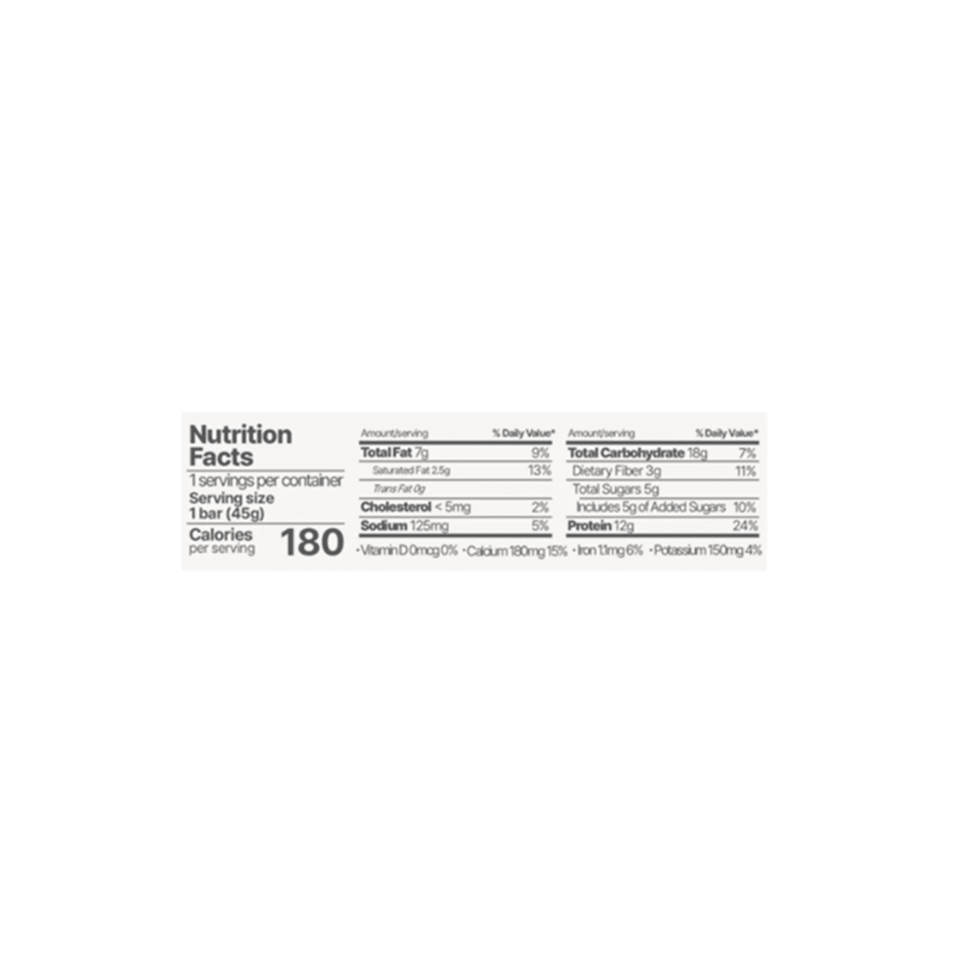 proteinmill Haru Protein Bar Black Sesame 1.5 oz.(45g) detail 2