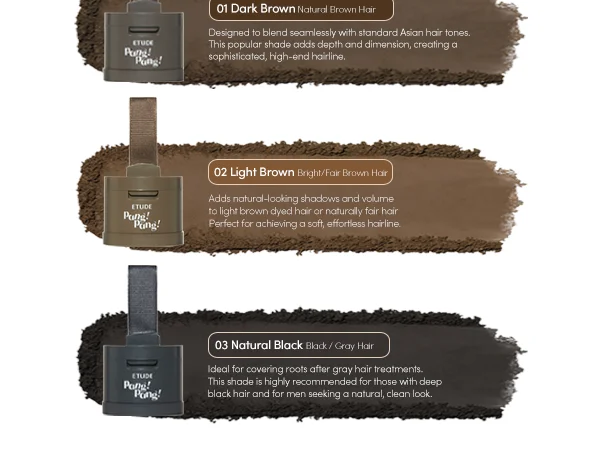 [3colors] ETUDE Pang Pang Hair Shadow 0.12 oz.(3.5g) detail 4